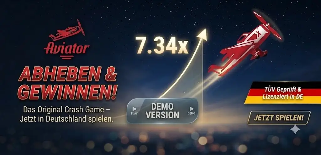Aviator Demo Modus Vorschau